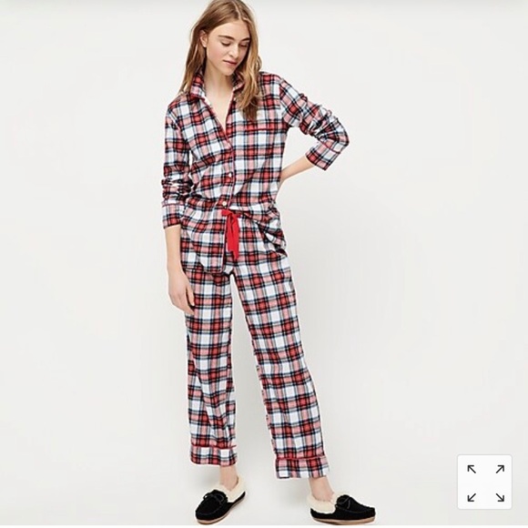 Jcrew plaid flannel pajama set - Picture 3 of 3